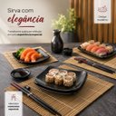 Ver imagem 7 de Conjunto Sushi Lyor 6 Peças com Pratos Esteiras e Hashis