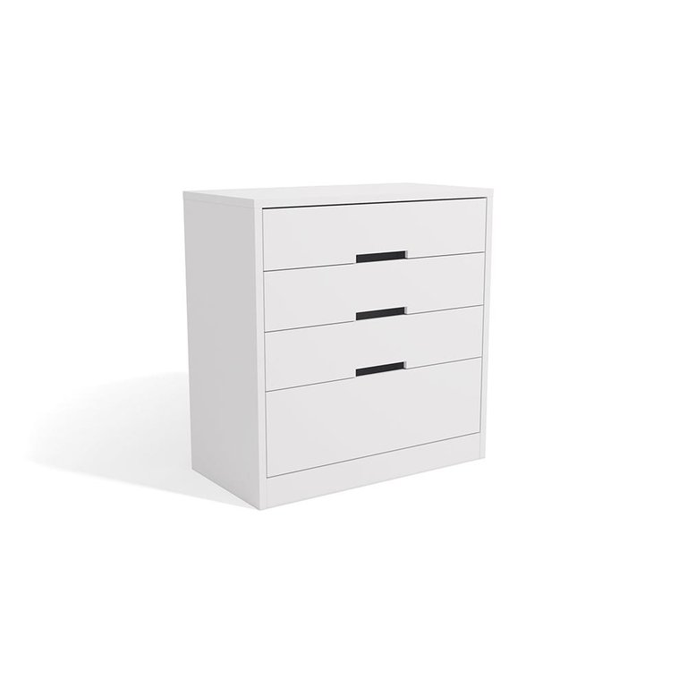 Cômoda Kappesberg 4 Gavetas Branco S824 Cômoda Kappesberg 4 Gavetas Branco S824