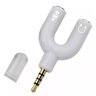 Adaptador P2 4c X 2 Jack P2 Femea (fone + Mic) Tebera - 1
