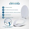 Tampa de Vaso Sanitário Absolute Cinza Quartzo (cinza Escuro) para Bacia Ideal Standard - 6