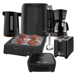 Kit Cozinha Completa Cadence Black Ii - 127v