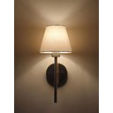 Ver imagem 2 de Luminária Arandela Tocheiro Dourado Cúpula Marfim