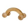 Massageador Madeira Corporal Carrinho 4 Rodas - Newart - 1