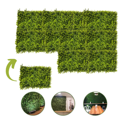Placa de Eucalipto 40 X 60cm Muro Inglês Jardim Vertical - 4
