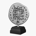 Ver imagem 3 de Adorno de Mesa Medalha Das Duas Cruzes Sacramental Prata Velha
