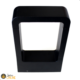 Luminaria Balizador de Jardim De Piso 10w Preto 3000k IP65 - 6