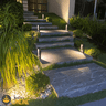 Luminaria Balizador de Jardim De Piso 10w Preto 3000k IP65 - 7