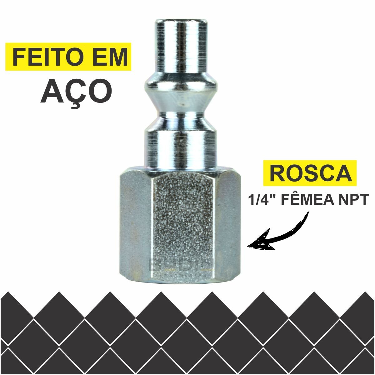 Mangueira Espiral 5 mts x 8mm em Poliuretano Terminais Macho 1/4 Pneumática Ar Comprimido - Com Kit  - 6