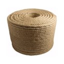 Ver imagem 1 de Corda de Sisal 8mm - Uso Geral/artesanato - Vendido no Metro