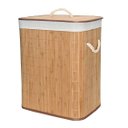 Ver imagem 2 de Cesto de Bambu com Tampa Mimo Style - Claro