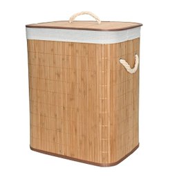 Cesto de Bambu com Tampa Mimo Style - Claro - 2
