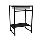 Ver imagem 1 de Gabinete Banheiro Ferro Iron Black 60x45 Cm