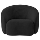 Ver imagem 7 de Kit Divã Recamier Orgânico Marrocos 150cm Lado Esquerdo e 2 Poltronas Amore Linho Preto