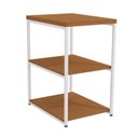 Ver imagem 5 de Conjunto Completo para Escritório 5 Peças com Mesa Escrivaninha Linha Industrial Kappesberg