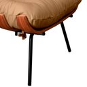 Ver imagem 4 de Puff Decorativo Laura 65cm Couro Bege - Sallar Home
