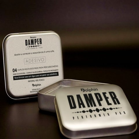 Abafador P/ Tambores Dolphin Damper Colavel C/ 4 Dolphin