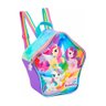 Kit Mochila de Rodinhas + Lancheira Térmica + Estojo Unicórnio Arco-íris Rainbow Denlex - 3