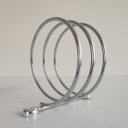 Ver imagem 4 de Porta Secador De Cabelo Em Espiral Suporte Para Secador De Cabelo De Parede Cromado