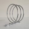 Porta Secador De Cabelo Em Espiral Suporte Para Secador De Cabelo De Parede Cromado - 4