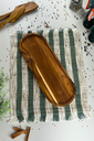 Ver imagem 5 de Tábua Oval para Frios e Servir Rebaixada M - Madeira de Teca 53x18x2cm
