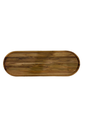 Ver imagem 1 de Tábua Oval para Frios e Servir Rebaixada M - Madeira de Teca 53x18x2cm