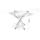 Ver imagem 5 de Mesa Cozinha Volga 90 + 4 Cad Florença Cromado Kappesberg