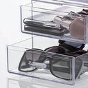 Ver imagem 5 de Gaveta Dupla Organizadora Porta Maquiagem Acrílico Cinquetti Guarda Joias Agulhas