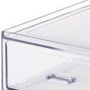 Ver imagem 3 de Gaveta Dupla Organizadora Porta Maquiagem Acrílico Cinquetti Guarda Joias Agulhas