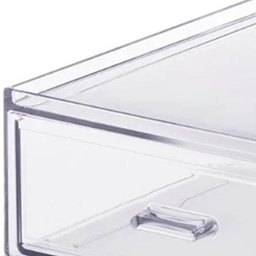 Gaveta Dupla Organizadora Porta Maquiagem Acrílico Cinquetti Guarda Joias Agulhas - 3