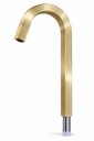 Ver imagem 1 de Torneira Laguna Dourado Escovado Alta Aço Inox 304 Goldenx