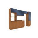 Ver imagem 5 de Cozinha Completa Ciela 6 Peças (2aéreos+1balcão+1paneleiro+1torrequente+1complemento) C6p94
