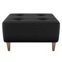 Ver imagem 7 de Puff Decorativa para Sala Piva 62x52 Cm Veludo Inca Milani Store Preto