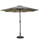 Ver imagem 1 de Ombrelone Central Bali Rivatti 270 Cm em Alumínio com Base Hdpe e Capa em Poliéster Marfim