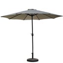 Ver imagem 1 de Ombrelone Central Bali Rivatti 270 Cm em Alumínio com Base Hdpe e Capa em Poliéster Marfim