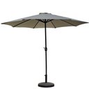 Ver imagem 1 de Ombrelone Central Bali Rivatti 270 cm em Alumínio com Base HDPE e Capa em Poliéster Marfim
