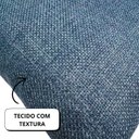 Ver imagem 3 de Capa de Almofada Retangular Baguete Linhao Azul Marinho 30x50