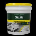 Ver imagem 2 de Tinta para Piso Demarcação Preto Balde de 18 Litros - 200000000013 - Nova Tintas