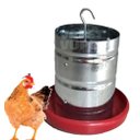 Ver imagem 3 de Comedor de Frango Galinha Aves 3kg + Bebedouro Agua 2 Litros Aves