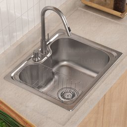 Cuba Pia Cozinha Gourmet Aço Inox Luxo com Acessórios - Tubrax - 6