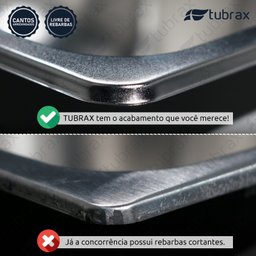 Cuba Pia Cozinha Gourmet Aço Inox Luxo com Acessórios - Tubrax - 3