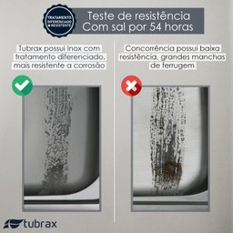 Cuba Pia Cozinha Gourmet Aço Inox Luxo com Acessórios - Tubrax - 11