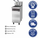 Ver imagem 2 de Fritador Industrial Elétrico Metalcubas Fao 2c Prm Água e Óleo 220v Trifásico 30l Mtc0051