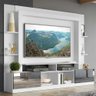 Estante TV 65" Portas c/ Espelho Oslo Multimóveis V3390 - 2