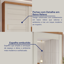 Ver imagem 6 de Guarda Roupa 2 Portas de Correr MDF Espelhado MDF Veneza