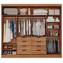 Ver imagem 3 de Guarda Roupa Veneza 2 Portas de Correr Espelhado Mdf