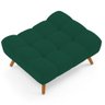 Puff Pet Cama Estofada para Cachorro Sofia L02 Suede Verde - Inoviza - 3