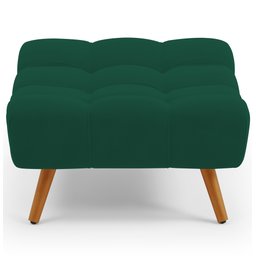 Puff Pet Cama Estofada para Cachorro Sofia L02 Suede Verde - Inoviza - 7