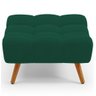 Puff Pet Cama Estofada para Cachorro Sofia L02 Suede Verde - Inoviza - 7
