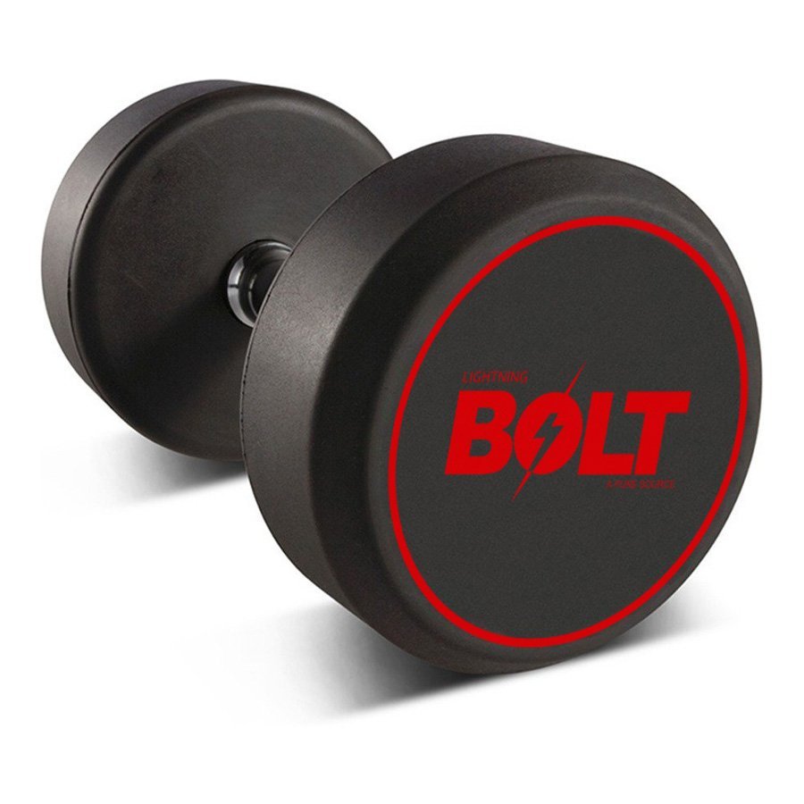 Dumbell Rubber Lightning Bolt 24Kg Md2104/24 MadeiraMadeira