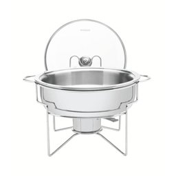 Rechaud Redondo 4,3 L em Aço Inox Banho Maria - 5